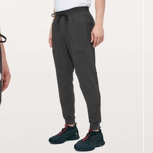 Men’s Lululemon At Ease Jogger - Size Medium - Heathered Black